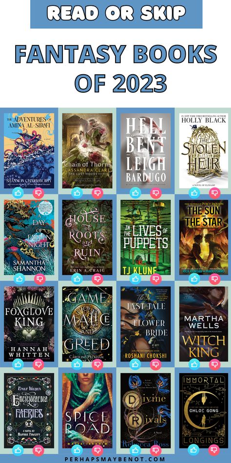 Here are 39 of the most exciting fantasy books published in 2023. Which ones would you recommend reading and which would you skip? #books #bestbooks #fantasy Films, Romance Books, Fantasy Books, Best Fantasy Book Series, Fantasy Books To Read, Fantasy Reads, Book Of Life, Fantasy Romance Books, Books To Read Nonfiction