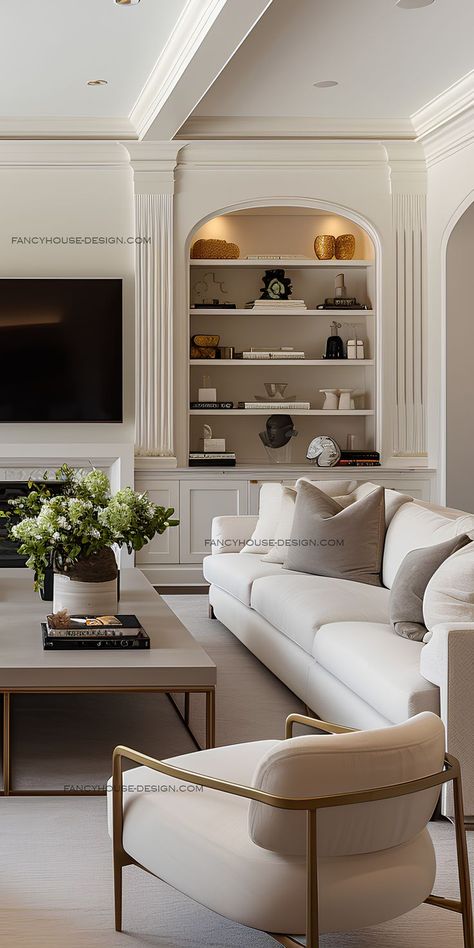 Balance and symmetry are key elements in creating a harmonious transitional living room interior design.