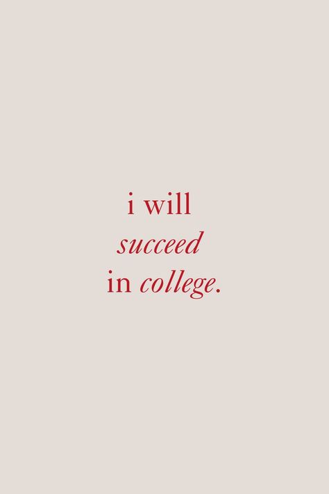 POSITIVE COLLEGE AFFIRMATIONS Inspirational Quotes, Motivation, Zitate, Pretty Quotes, Mood, Frases, Phrase, Vision Board Pics, Vision Board Goals