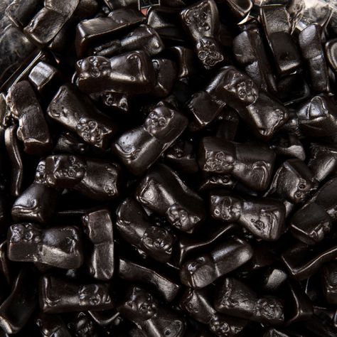 Enjoy a fun treat from the Netherlands, where licorice is a favorite. Adorably shaped as cats, this firm, authentic black licorice contains real licorice extract for a stronger taste. Less sweet and favored by those who want a bolder flavor Firm (not chewy or soft) Comes with plenty to share – 2.2-lb bag! Holland Note: Not available to ship to California. Snacks, Treats, Foods, Candy, Sweets, Sweet, Flavors, Black Licorice, Licorice