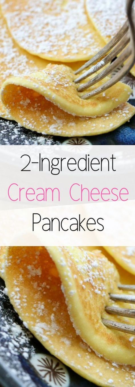Bacon, Dessert, Crêpes, Waffles, Desserts, Breakfast Recipes, Toast, Low Carb Recipes, Cream Cheese Pancakes