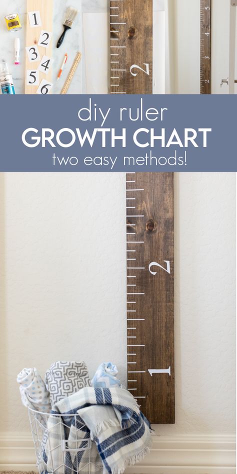 Decoration, Diy, Wooden Ruler Growth Chart, Growth Charts Diy, Growth Chart Ruler Diy, Kids Growth Chart, Height Chart Diy, Wooden Growth Chart, Height Chart Kids