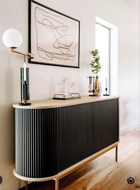 Holiday Home Refresh—this ribbed sideboard is sleek, modern and elegant , can make a statement at entry, dining room and living room. 
Follow my shop @KHK_DESIGNS on the @shop.LTK app to shop this post and get my exclusive app-only content!

#liketkit #LTKhome #LTKHoliday #LTKSeasonal
@shop.ltk
http://liketk.it/3r0MJ Design, Interior, Interior Design, Dekorasyon, Dekorasi Rumah, Modern, Bar, Interieur, Stylish Office Decor
