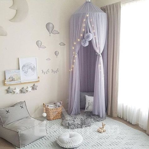 Ikea, Baby Room Decor, Nursery Room, Baby Bed Canopy, Crib Sets, Baby Cribs, Toddler Room, Round Baby Cribs, Bed Canopy