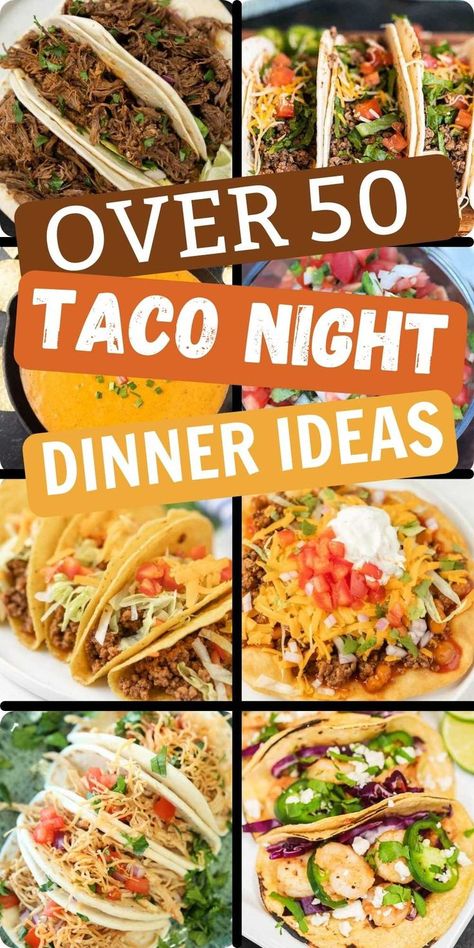 Mexican Food Recipes, Healthy Recipes, Taco Night Recipes, Taco Night, Taco Dinner Party, Taco Dinner Recipes, Taco Tuesday Recipes, Taco Dinner, Taco Meal