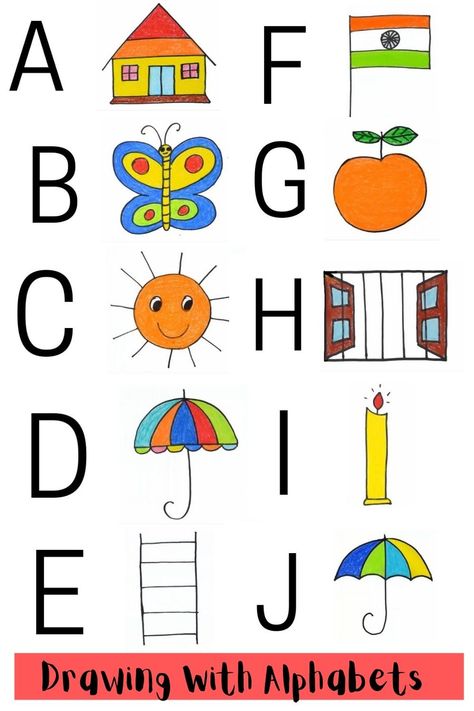 Crafts, Youtube, Diwali, Doodle Art, Disney, Alphabet Drawing, Alphabet Art, Alphabet For Kids, Alphabet Pictures