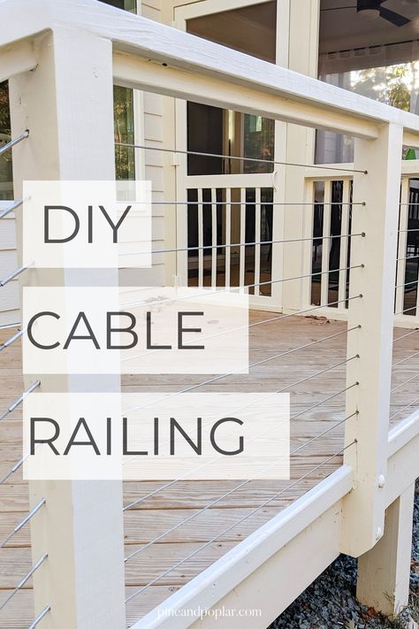 Want to add both safety and style to your deck? Cable railing is the perfect solution. In this blog post, we'll show you how to install cable railing on your deck to create a secure and modern look. With our detailed instructions and helpful tips, you'll be able to create a stunning outdoor space that's both safe and stylish. Whether you're looking to update your deck's look or add a layer of protection, cable railing is the perfect way to achieve it. Oviedo, Stylish, Patios, Style, Pahoa, Create, Backyard, Safety, House Ideas