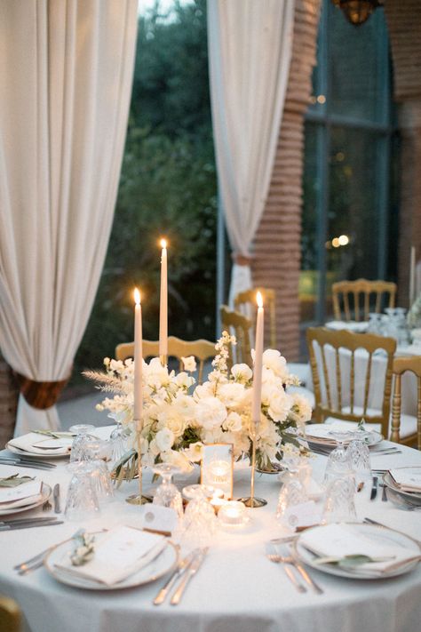 Timeless Romance in Marrakech - Style Guide The Lane Wedding Decor, French Country Wedding, Timeless Wedding Decor, Classic Wedding Reception, Classic Elegant Wedding, Timeless Wedding, Wedding Guest Table Decor, Wedding Place Settings, Classic Wedding Invitations