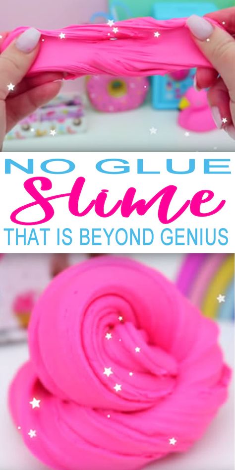 NO borax and NO glue slime recipe! Make this easy slime recipe today. Great kids, teens and tweens activity to make at home now. Simple ingredients to make the best slime that turns out almost like fluffy slime. This is a 3 ingredient slime recipe (4 if you count food coloring) Check out the slime activity today! Pre K, Diy For Kids, Crafts, Montessori, Diy, Projects For Kids, Fun Crafts, Fun Diy Crafts, Easy Crafts