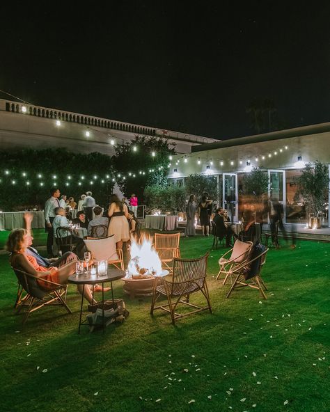 wedding after party lounge around bon fire Outdoor, Outdoor Engagement Party, Party Venues, Bonfire Wedding, Outdoor Parties, Bonfire Party, Outdoor Party, Backyard Party, Lounge Party