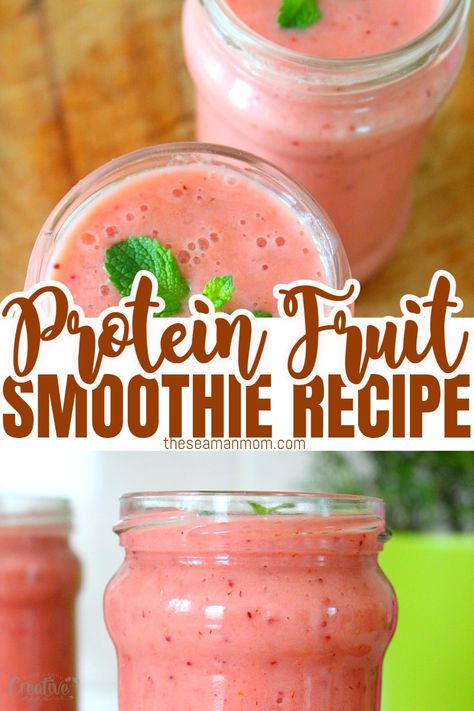 Low Carb Recipes, Protein, Diy, Fruit, Healthy Recipes, Ideas, Smoothies, People, Protein Powder Smoothie Recipes