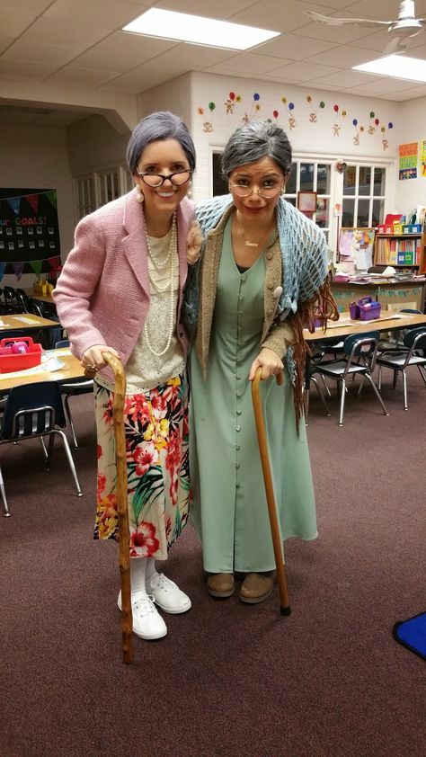 Pre K, Costumes, 100th Day, 100 Days Of School, Senior Citizen, Dress Up Day, Class Dress, Old Teacher, Old People Costume
