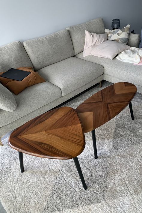 Contemporary Coffee Table Wood, Wooden Coffee Table, Oval Wood Coffee Table, Coffee Table Wood, Round Walnut Coffee Table, Contemporary Coffee Table, Unique Coffee Table Design, Mid Century Coffee Table, Round Coffee Table