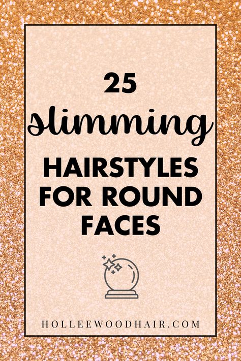 Round faces can often appear wider than they are. These hairstyles will help to slim your face and make you look more angular. Check out these ideas for haircuts and styles that will flatter your round face. Desserts, Outfits, Thinning Hair, Hair For Round Face Shape, Haircuts For Round Face Shape, Haircut For Round Face Shape, Hairstyle For Round Face Shape, Haircuts For Fat Faces, Bangs For Round Face
