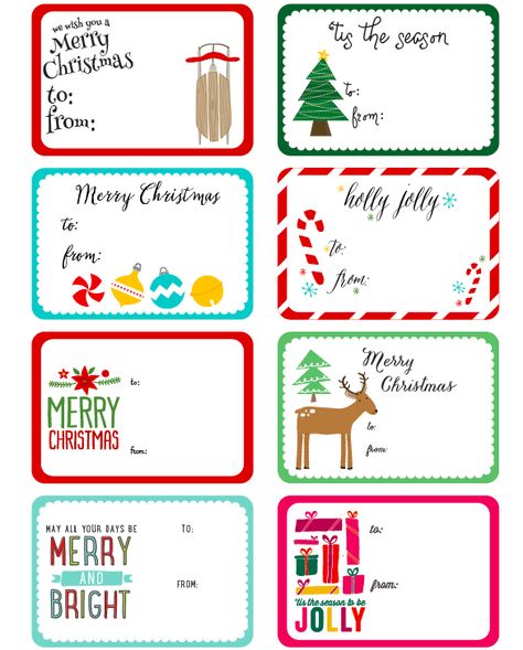 Free Printable Christmas Label Templates by @Angie Sandy Design & Illustration in a whimsical design Free Printable Christmas Labels, Christmas Labels Template, Free Christmas Labels, Gift Tag Template Free, Christmas Tag Templates, Xmas Labels, Christmas Gift Tags Template, Christmas Printable Labels, Free Christmas Tags Printable