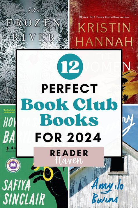 Need some book club ideas for what to read next? As a book blogger (and book club member), I’m always keeping tabs on the latest and greatest new book releases. Below, I’m highlighting some of my most-anticipated picks for the best discussion-worthy book club books in 2024! Ideas, Reading, Best Book Club Books, Book Club Reads, Book Club Recommendations, Book Club Books, Book Worth Reading, Books New Releases, Books You Should Read