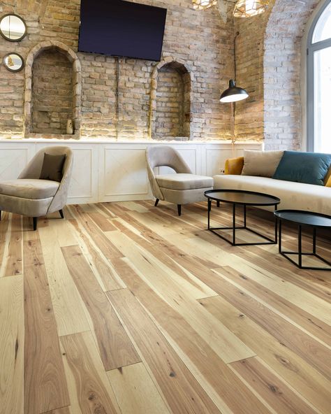 American OEM Introduces Raintree Home, Hickory Wood, Old Hickory, Hickory, Hickory Hardwood Floors, Hickory Flooring, Rustic Design Style, Real Hardwood Floors, Rustic Design