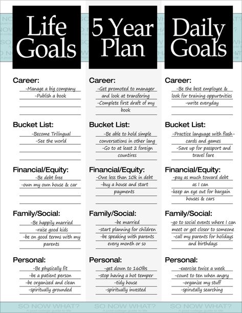 The 3 Steps to a 5 Year Plan – So Now What? Organisation, Motivation, Personal Development, Daily Plan, Goal Planning, Life Goals List, Daily Goals, How To Plan, Life Plan
