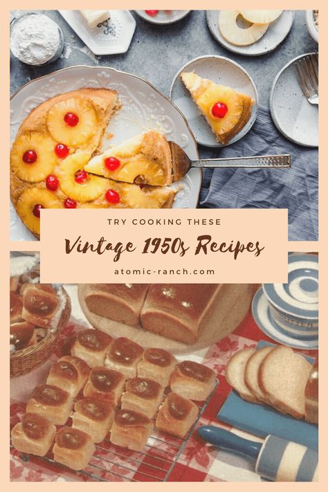 1950s, Snacks, Vintage, Ideas, Desserts, Halloween, 1950s Recipes, Old Recipes, Retro Recipes