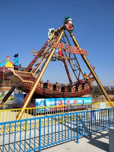 The pirate ship ride is a new type of amusement equipment and is characterized by open gondolas swinging back and forth. As a special form of amusement equipment, it is very popular among tourists and is very common in amusement parks, carnival theme parks and fairgrounds. With more than eight years manufacturing experience and exquisite craftsmanship, amusement park rides of Beston Co., Ltd. have won widespread praise from our consumers at home and abroad. Miniature, Amusement Park, Design, Popular, Pirate Ship Ride, Amusement Park Rides, Carnival Rides, Amusement Parks, Ship Games
