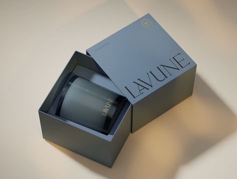 Lavune's Packaging Screams Upscale Comfort | Dieline - Design, Branding & Packaging Inspiration Mock Up, Matcha, Design, Perfume, Packaging Design Inspiration, Packaging Ideas Business, Packaging Design, Brand Packaging, Luxury Packaging Design