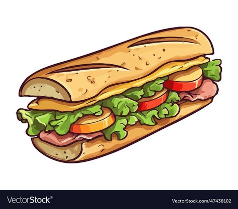 Adobe Illustrator, Logos, Fruit, Waffles, Sandwiches, Foods, Food Stickers, Sandwich Drawing, Cafe
