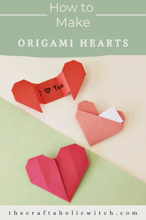 In this tutorial, we’ll take a look at three different methods for making origami hearts, complete with step-by-step folding instructions and a video tutorial. Ideas, Origami, How To Make Origami, Origami Instructions, Paper Folding Crafts, Simple Origami For Kids, Easy Origami For Kids, Diy Origami, Easy Paper Crafts