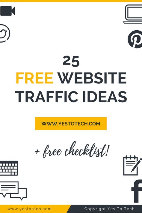 Are you struggling to drive explosive amounts of traffic to your site? Click here to download this FREE CHEAT SHEET with 25 free website traffic tips to grow and increase your blog and business traffic! Web Design, Design, Increase Website Traffic, Website Traffic, Marketing Tips, Online Marketing, Online Presence, Online Business, Blog Tips