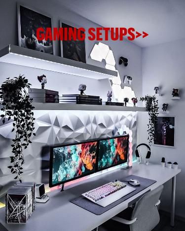 Check amazon list for a premade gaming setup Home Office, Gaming Desk Setup, Gaming Room Setup, Gaming Desk, Games Room Inspiration, Game Room Design, Computer Gaming Room, Home Studio Setup, Gaming Bedroom