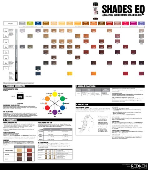 26 Redken Shades EQ Color Charts ᐅ TemplateLab Balayage, Redken Color Chart, Redken Shades, Redken Shades Eq, Redken Color Formulas, Ion Color Brilliance, Redken Color, Redken Toner, Shades Eq Color Chart