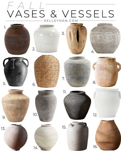 Inspiration, Decoration, Fall Decor, Farmhouse Vases, Farmhouse Vase, Rustic Vases, Decorating, Decorative Vases, Fall Stem