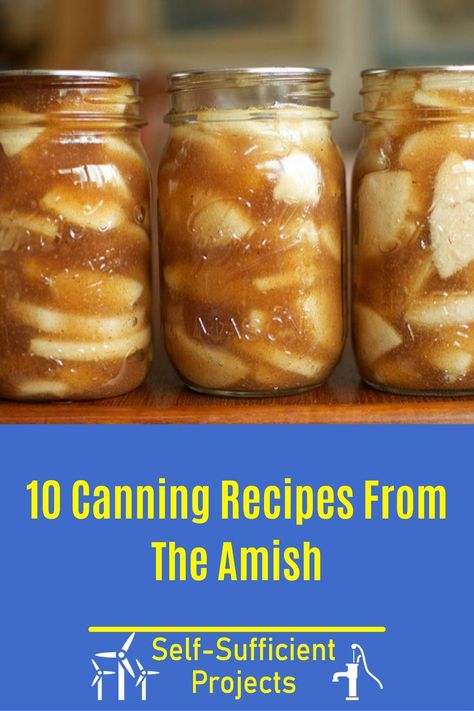 Gardening And Canning, 30+ Hacks From The Amish That Somehow Seem Futuristic, Canning Foods For Beginners, Easy Preserves Recipe, Cute Canning Jars, Canning Vegetables For Beginners, Dry Packed Potatoes, Amish Canned Apple Pie Filling, Pioneer Woman Canning Recipes