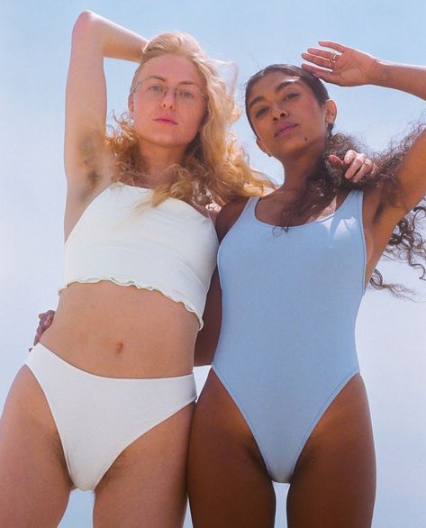 New Razor Campaign Promotes Models with Armpit and Pubic Hair with the Aim to Empower Women Lady, Women Body Hair, Leg Hair, Body Hair, Armpit Hair Women, Armpits, Female Bodies, Body, Hairy Women
