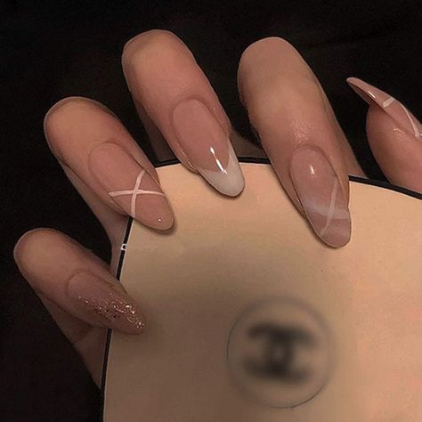 PRICES MAY VARY. Glossy patch nails have 24Pcs with nail glue sticker and mini file, it can be used about 1-2times and each time can be last for 1-2 weeks. But if you cleaned the nails surface carefully with alcohol cotton before use, and avoid water within half an hour of just sticking, it will more durable. Oval false nails are made with high quality ABS environmental friendly acrylic material, it is non-toxic for your body and nails, providing a comfortable and fantastic experience for you. P Manicures, Nail Swag, Nail Designs, Cute Nails, Nail Tips, Nail Art Hacks, Acrylic Nail Tips, Swag Nails, Nail Art Tools