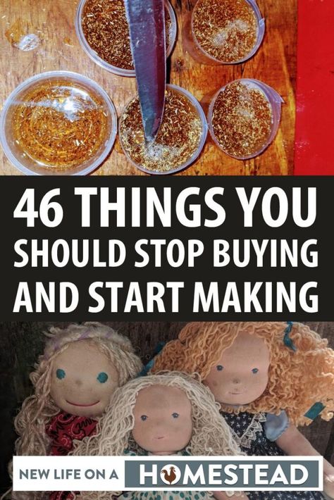 If you can make it yourself, you probably should. #nloah #homesteading #selfsufficiency Frugal Living Tips, Diy, Emergency Preparedness, Life Hacks, Household Tips, Camping, Homesteading Skills, Emergency Preparedness Items, Homesteading