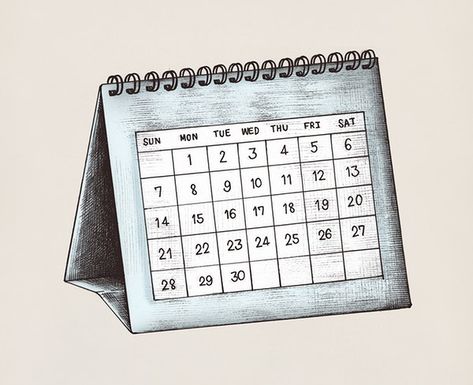 Hand-drawn blue desk calendar illustration | free image by rawpixel.com Iphone, English, Ipad, Calendar Pictures, Calendar, Blue Calendar, Calendar Doodles, Calendar Icon, Cute Calendar