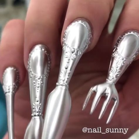 Which one would you use if you had to? 1,2 or 3? B #nails #nailart Gel Nails, Acrylic Nails, Nail Polish, Acrylic Nail Designs, Nail Art Designs, Nailart, Tableware, Instagram, Gel Nail