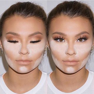 This is your definition of baking. | 17 Photos That Are Way Too Real For Anyone Who Loves Contouring Make Up, Make Up Tips, Eye Make Up, Face Makeup, Makeup Techniques, Baking Makeup Technique, Contouring And Highlighting, Face Baking, Eye Makeup