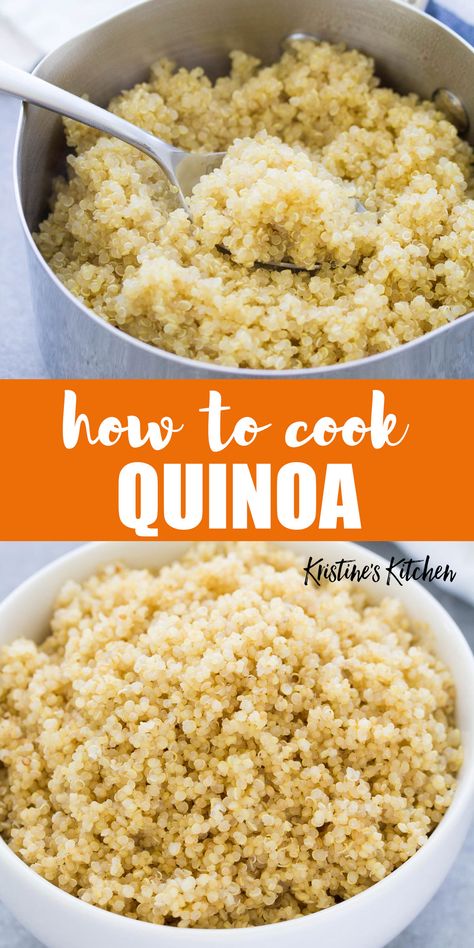 Quinoa, Quinoa Recipes Lunch, How To Season Quinoa, Recipes For Quinoa, Meals With Quinoa, Recipes With Quinoa, How To Rinse Quinoa, Quinoa Dinner Recipes