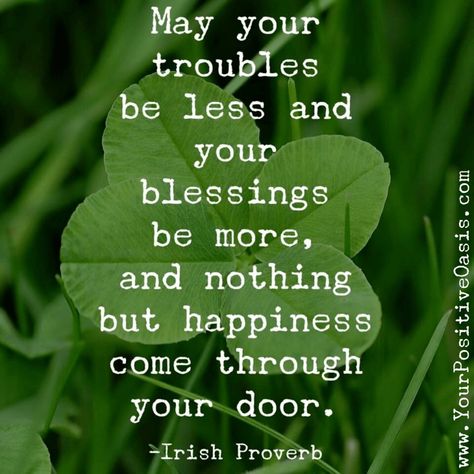 17 Magical Irish Blessings For Saint Patrick's Day Inspirational Quotes, Inspiration, Instagram, St Patrick's Day, Life Quotes, Sayings, Blessed Quotes, Quote Of The Day, Words Of Wisdom