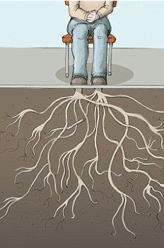 Grounding. Each time you breathe, think of your feet growing roots into the floor. This thought anchors you and keeps you centred. Mindfulness, Yoga, Meditation, Yoga Meditation, Mindfulness Meditation, Chakras, Buddha, Inspiration, Meditation Steps