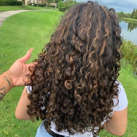 TAMPA CURLY HAIR SPECIALIST on Instagram: "Warm caramel macchiato! ☕️ 🔆🔆To book your free consultation or to schedule an appointment, slide in my DM’s!!! You’re always welcome to vibe with me!🔆🔆 : : : : : : #girlswithcurls #naturalhair #longcurlyhair #curly #curlygirls #curlyhair #curlyhairstylist #curlylayers #btcolaplex #texturelove #tampacurlspecialist #tampacurls #curlyhairspecialist #curlspecialist #curlycut #curlyhairgoals #btcfirstfeature #curlyhairgoals #curlyhaircolor #curl #curly # Balayage, Natural Curly Hair, Natural Curls Hairstyles, Curly Hair Styles Naturally, Naturally Curly Hair, Curly Layers, Curly Hair Layers, Natural Curly Hair Cuts, Curly Hair Styles