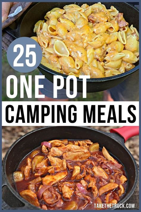 Rv, Camper, Camping, Camping Meals, Easy Camping Dinners, Easy Camping Meals, Camping Dinners, Camping Dinner Ideas, Family Camping Meals