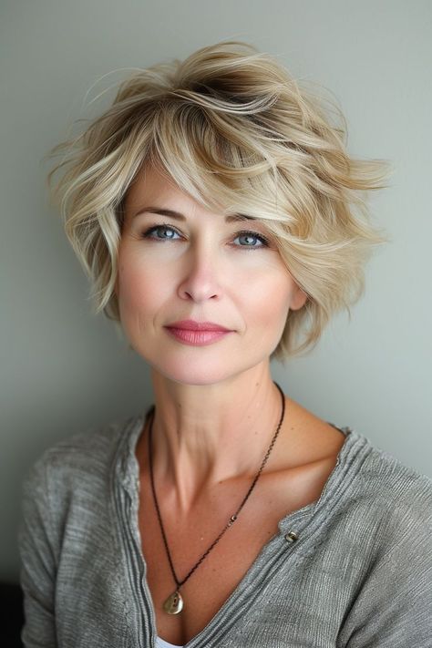 Unveil 11 short haircuts for fine hair, each embedded with volume-boosting secrets perfect for women over 50 looking to add life to their locks. Haar, Capelli, Hairdo, Long Hair Cuts, Cortes De Cabello Corto, Short Hair Cuts, Peinados, Hair Cuts, Short Hair Cuts For Women
