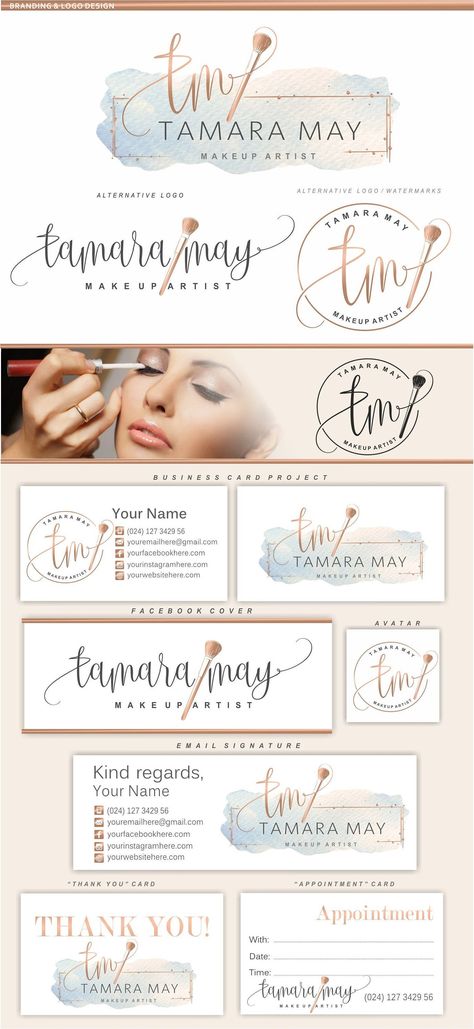 Makeup artist branding