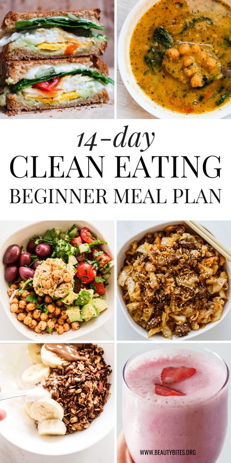 Fitness, Healthy Recipes, Clean Eating Meal Plan, Clean Eating Grocery List, Clean Eating Plans, Clean Eating Menu, Healthy Grocery List, Clean Eating For Beginners, Healthy Eating Challenge