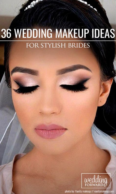 Bridal Make Up, Wedding Hairstyles And Makeup, Best Wedding Makeup, Wedding Makeup Tutorial, Wedding Makeup Tips, Bridal Make Up Ideas, Wedding Makeup Looks, Makeup For Wedding, Wedding Make Up