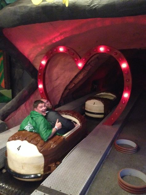 nostalgic tunnel rides | Aussie Steve and TP Dave shared a "moment" in the Tunnel of Love ride. Love, Ideas, Inspiration, Abandoned Amusement Parks, Abandoned Theme Parks, Tunnel Of Love, Riding, Hooked On A Feeling, Park
