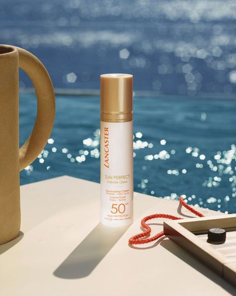 Meet Lancaster's best-selling suncare & skincare hybrid: SUN PERFECT Illuminating Cream SPF50, for an instant natural glow with the best anti-aging technology. Wrinkles and dark spots are reduced, skin is protected, your natural glow is enhanced with our formula’s instant illuminating effect. #LuminousSkin #AntiAgingTips #AntiWrinkles #InnovativeSkincare #WearSPF #SPFeveryday #GoldenGlow #YouthBoosting #ProtectYourSkin #UVprotection #SkinYouth #BestSPFForFace Photography, Cream, Beauty Shoot, Fotografie, Fotografia, Face Cream, Spf, Natural Glow, Glowing Background