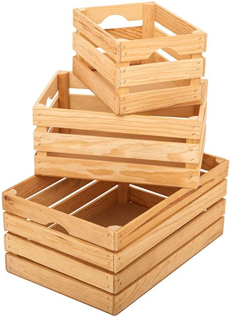 Crates, Box, Deco, Wooden Box Diy, Wooden Wine Boxes, Madera, Wooden Diy, Wooden Crates, Wooden Boxes